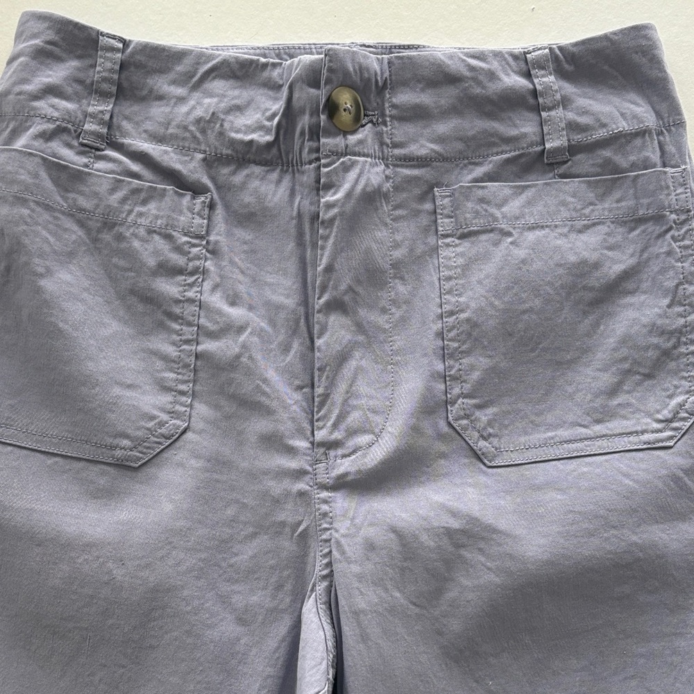 Maeve Lavender Wide-Leg Trousers - Picture 4 of 7
